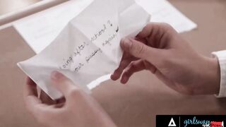 GIRLSWAY - Naughty 18yo Students Wants To Taste Their Teacher's