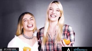 GIRLSWAY Kenna James Eats Kristen Scott's Booty like a beauty