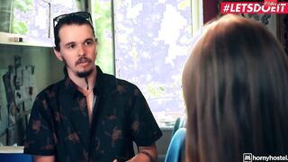HORNYHOSTEL - HORNY WOMEN TIFFANY TATUM GETTING RAILED BY MUSCULAR BRO - LETSDOEIT