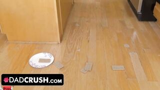 Dad Crush - Blonde Teens Let Her Stepdad Cum Inside Her