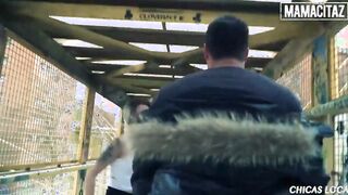 MAMACITAZ - (Mey Madness, Ramon Nomar) - Small Tits Goth Skank Hard Outside Banged! With Muscular Boyfriend