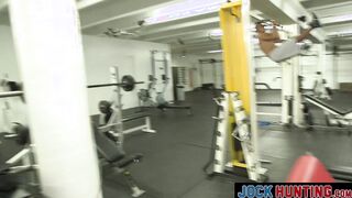 Handsome latinos deepthroat workout leads to ass plowing