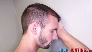 Bottom jock pounded after a very hot shower