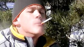 Roma raises body temp by waking uncut penis in snowfield
