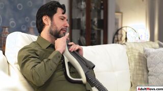 Me alone with a boner n a vacuumcleaner