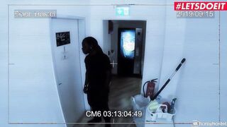HORNYHOSTEL - Gigantic Booty Bae Nata Ocean Cheats on her Boyfriend with huge african penis - LETSDOEIT
