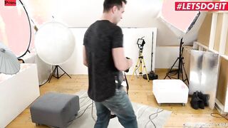 LETSDOEIT - Gigantic Tits Dark Hair Francys Belle Goes To The Studio For Hard Sex