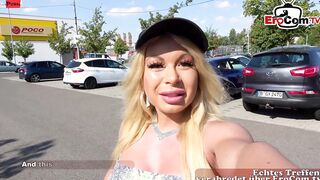 German Bimbo Seduce married Bro for cheating sexdate but he failed