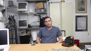 White office dude gets ass pounded hard by black dick dude