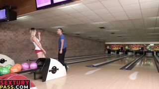 Attractive blonde Mira loves to be smashed by two fat boners