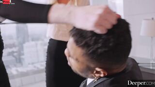 Deeper. Mistress Maitland teaches Kayden to control a sub