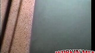 Old John enjoys jerking off his small hairy prick when solo