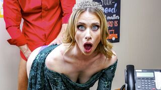 Good milfy stepmom Anya Olsen fucks principal