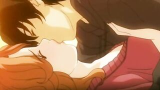 Beautiful horny woman satisfies younger guy
