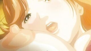 Beautiful horny woman satisfies younger guy