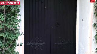 LETSDOEIT - Exotic Babysitter Convinces BFF to FUCK&SCAM Married Bro