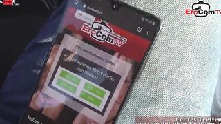 German street prostitute meet in Car for NO CONDOM fuck