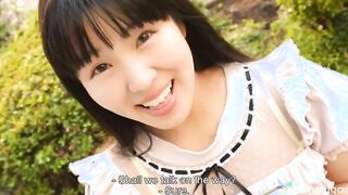 Cute and sweet Ichika Matui spreads her legs so we can dine on her twat