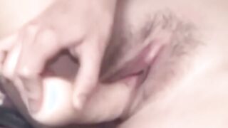 Asian babe shares big fat cock with horny girlfriend