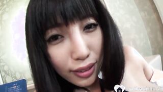 Cute Asian with nice boobs getting stuffed