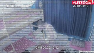 HORNYHOSTEL - Thin Blonde Missy Luv Fucked By Her Roommate Full Clip