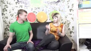 AMATEUREURO - German Blonde Getting Nailed Hard by her Screwed Friend