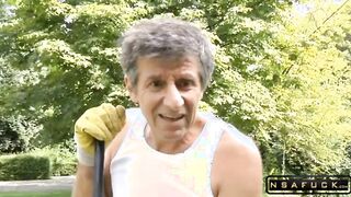 Sweet Blonde Gets an Anal Injection from a Step Dad