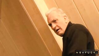 Old Man Receives Young Pussy Sexual Thanking