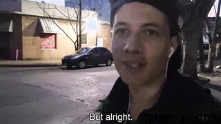 Straight Latino turns gay with his big dick gay friend