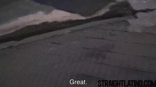 Straight Latino turns gay with his big dick gay friend