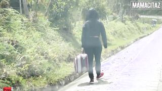 MAMACITAZ - Gigantic Butt Latina Lia Ponce Running Away To Do Porn In Colombia