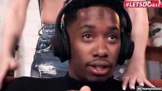 LUSTY HOSTEL - Penelope Cross Rides Her Gamer Boyfriends BBC - LETSDOEIT