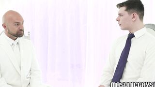 Straight boy interviewed and groomed by older man