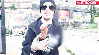 LETSDOEIT - Curvy German Manu Magnum Takes It Hard Outside