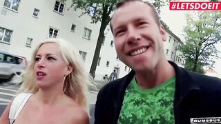 LETSDOEIT - Curvy German Manu Magnum Takes It Hard Outside