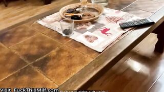“I have never cum like this before” Intimate massage for stepsister ended in anal (wi