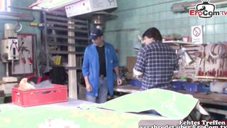 Ugly German unshaved older milf got fuck inside crazy twat