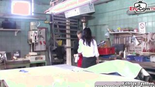 Ugly German unshaved older milf got fuck inside crazy twat