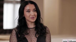 Milf licks maid of honor before wedding