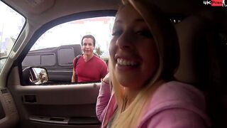 Zoey Monroe's Shaven Pussy Is Splattered With Jizz