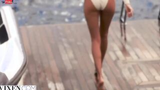 VIXEN Beach Bunny Nancy is Super Sexy Hot in her Tiny Bikini