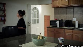 21yo porn video – Petite 21yo beauty fucked in missionary by nice dick