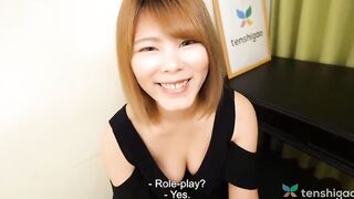 Real Estate agent Iori Sasaki shows us what she did with a horny client