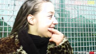 DETUSCHLAND REPORT - Amateur German Stranger Getting Seduced In A Raw Quickie Plowed - AMATEUR EURO