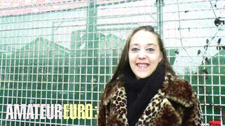 DETUSCHLAND REPORT - Amateur German Stranger Getting Seduced In A Raw Quickie Plowed - AMATEUR EURO