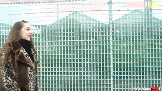 DETUSCHLAND REPORT - Amateur German Stranger Getting Seduced In A Raw Quickie Plowed - AMATEUR EURO