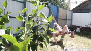 I caught my next door masturbating furiously outdoor