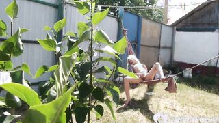 I caught my next door masturbating furiously outdoor