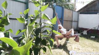I caught my next door masturbating furiously outdoor