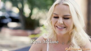 Horny blonde gets oral and rides